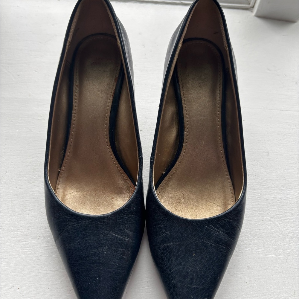 Elegant Navy Pumps